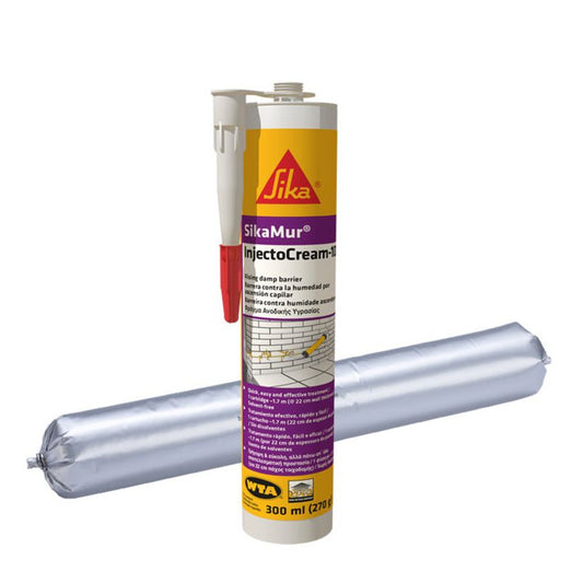 SikaMur® InjectoCream-100 - Barrière Anti-Remontées Capillaires